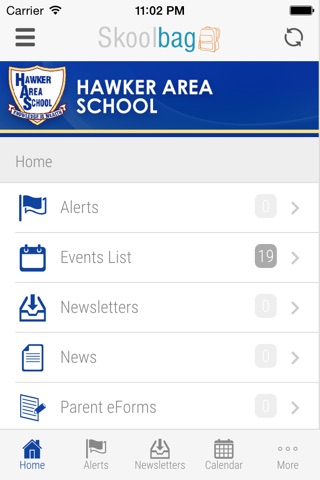 Hawker Area School - Skoolbag screenshot 3