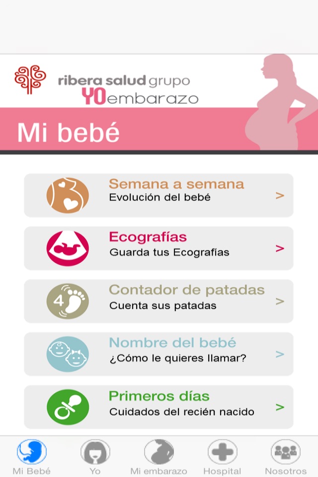 YO Embarazo Ribera Salud screenshot 3