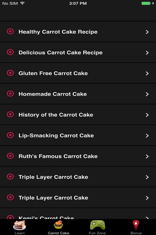 Carrot Cake Recipes screenshot 3