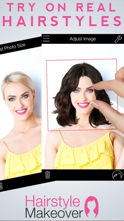 Hairstyle Makeover Premium - Use your camera to try on a new hairstyle screenshot-0