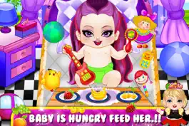 Game screenshot New Born baby girls care hack