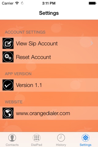 Orange VoIP Dialer screenshot 4