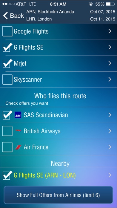 Stockholm Arlanda Airport -Flight Tracker Premium Screenshot 4