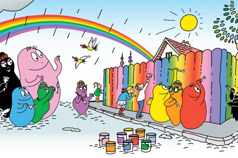 Barbapapa and the colors screenshot 2