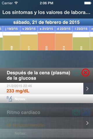 Symptom and Lab Value Manager and Tracker screenshot 3