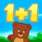 1+1 helps to teach children how to add numbers from 1 to 10