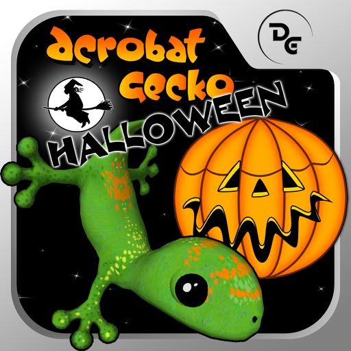 Acrobat Gecko Halloween icon