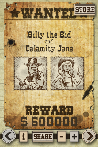 Wanted Poster Pro Photo Booth - Take Reward Mug Shots For The Most Wanted Outlaws screenshot 3