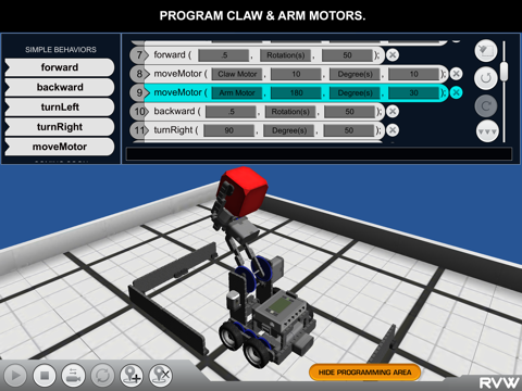 Robot Virtual Worlds screenshot 2