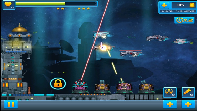 Sci-Fi Space Defense : Alien war game screenshot-0