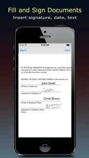 turbosign pro - quickly sign and fill pdf documents iphone screenshot 2