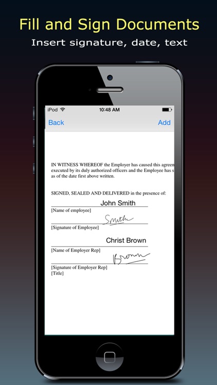 TurboSign Pro - Quickly Sign and Fill PDF Documents screenshot-1
