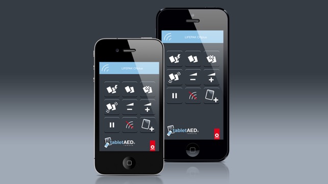TabletAED remote