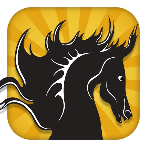 A Black Stallion: 3D Horsey Running Game - FREE Edition icon