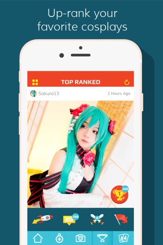 CosRank – Community for Cosplay, Anime, Marvel, DC, Steampunk and Comic Con Fans with Photo Ranking Network screenshot 4