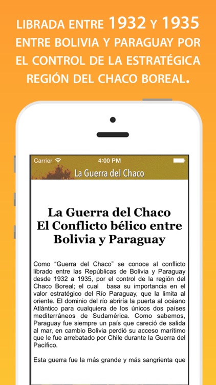 La Guerra del Chaco