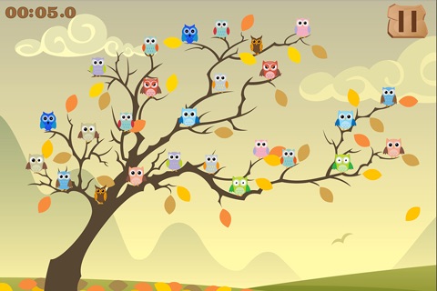 Owls - Learn fun facts about owls while finding matching pairs! screenshot 4