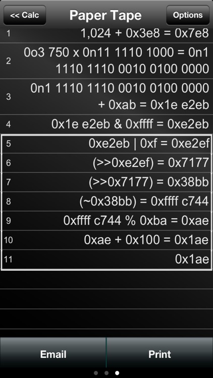 Paper Calc for Coders screenshot-4
