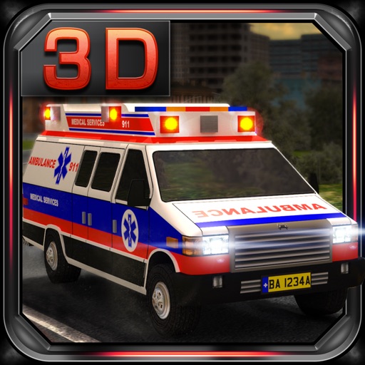 Medical Van 3D Parking iOS App