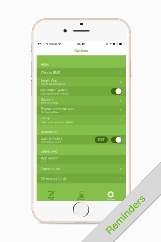 Weilo - The Easy to Use Weight and BMI Tracker screenshot 4