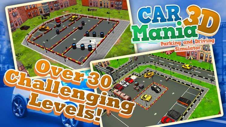 A Car Mania 3D Parking Simulator And Driving Test Sim Racing Games screenshot-4