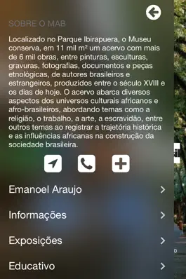 Game screenshot Museu Afro Brasil apk