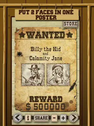 Image 2 Wild West Wanted Poster Maker - Make Your Own Wild West Outlaw Photo Mug Shots iphone