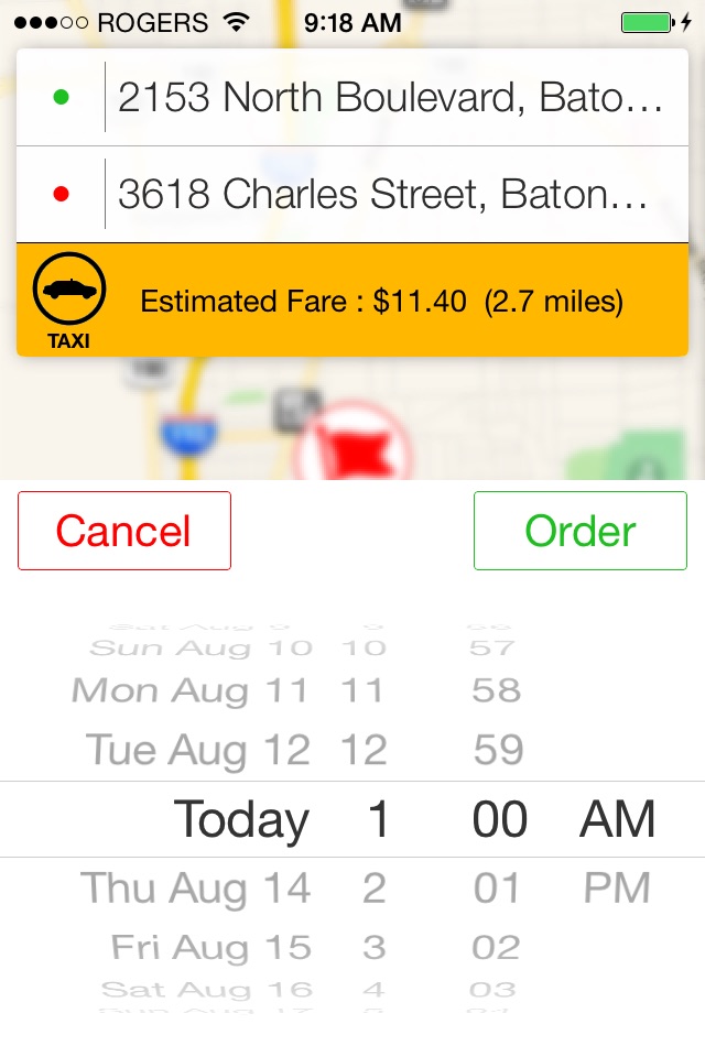 Yellow Cab Baton Rouge screenshot 4