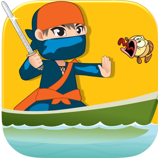Crazy Ninja Fish Slasher - best Ninja slash challenge game