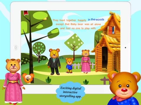 Goldilocks and The Three Bears for Children by Story Time for Kids screenshot 2