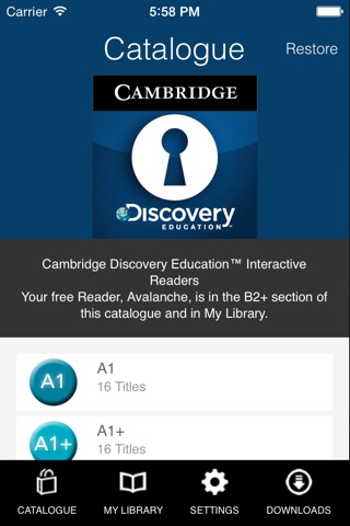 Cambridge Discovery Readers screenshot 2