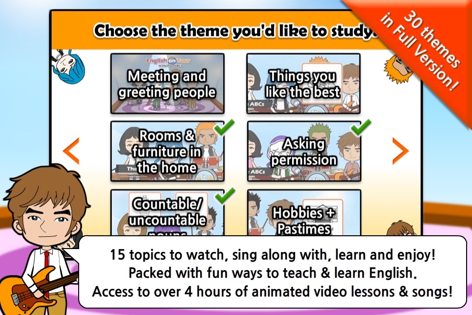 Learn English with Songs Lite screenshot 2