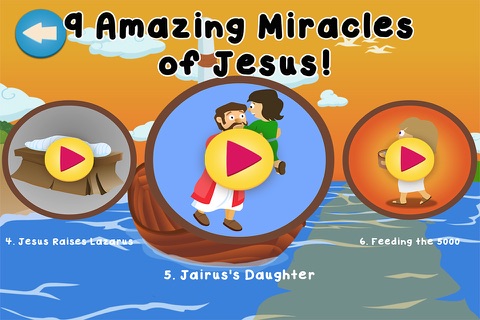 The Amazing Miracles of Jesus: Learn about God with Children’s Bible Stories, Games, Songs, and Narration by Joni of Joni and Friends! screenshot 3