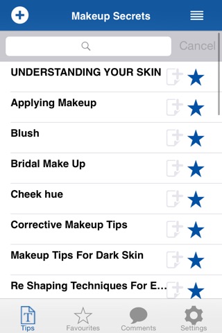 Famous Makeup Secrets screenshot 2