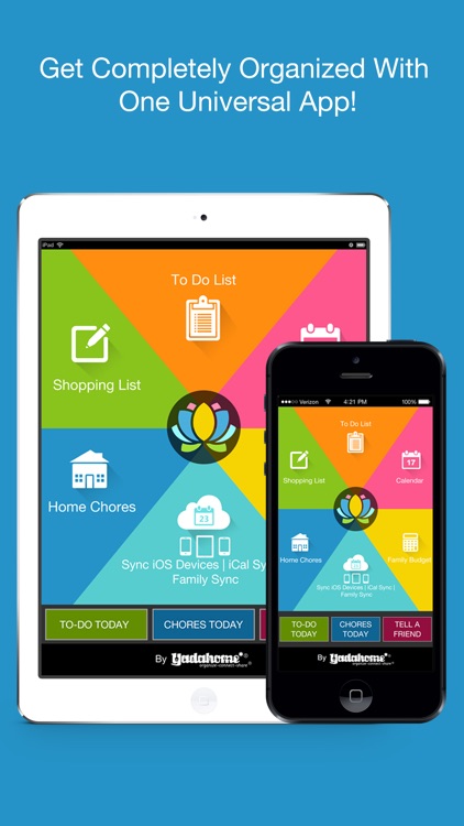 Organizer To-Do: Universal Grocery, To-Do & Calendar Manager