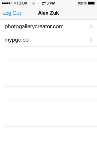 MyPGC screenshot 2