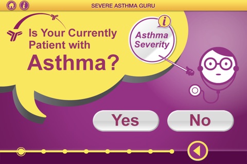 Severe Asthma Guru for iPhone screenshot 3