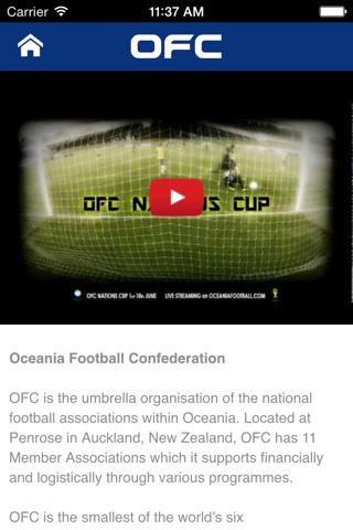 Oceania Football Confederation screenshot 3