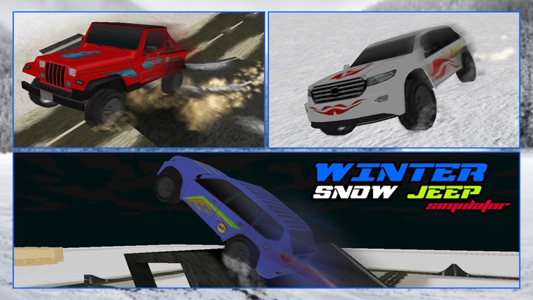 4x4 Crazy Snow Jeep Simulator 3D