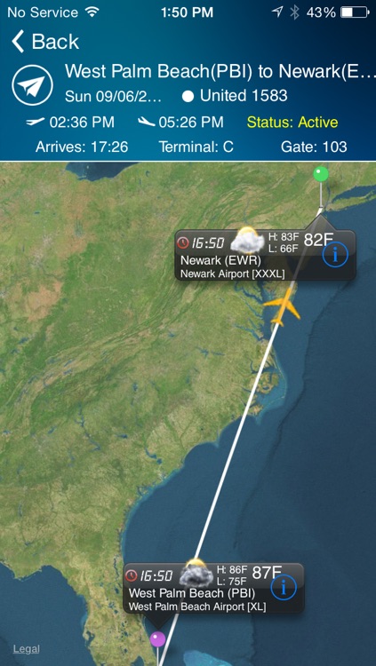 Newark Airport Pro (EWR) Flight Tracker Liberty