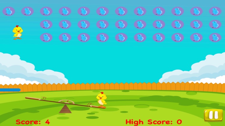 An Easter Chicken Seesaw for Kids - Awesome Marshmallow Peep Catch FREE screenshot-4