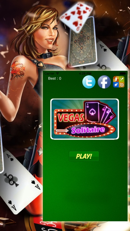 A Las Vegas Great Solitaire Free City Game: Social Deluxe Classic