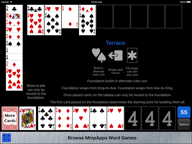 Terrace solitaire