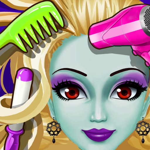 Monster Girls - Crazy Halloween Hair! Icon