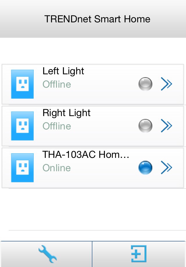TRENDnet Smart Home app screenshot 3