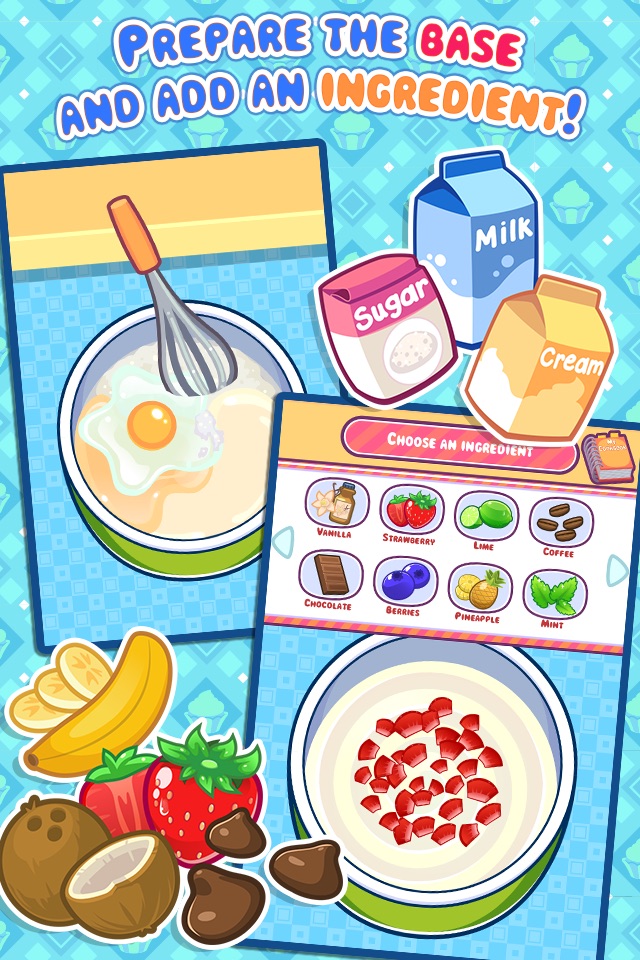 My Cupcake Maker - Create, Decorate and Eat Sweet Cupcakes screenshot 2