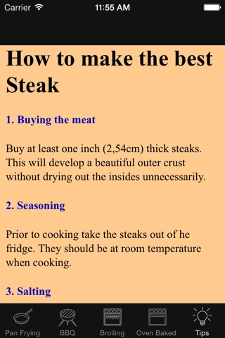 Perfect steak timer pro screenshot 4