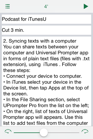 Universal Prompter Pro screenshot 2