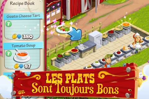 Gourmet Ranch: Farm, Cook and Serve screenshot 2