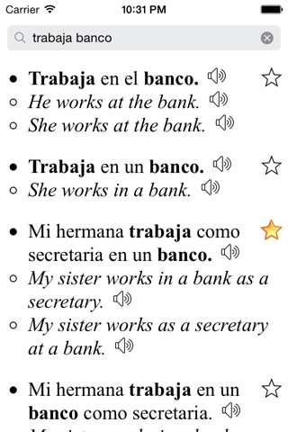 Speak Spanish Anywhere Pro with Bilingual Audio Sentences screenshot 2